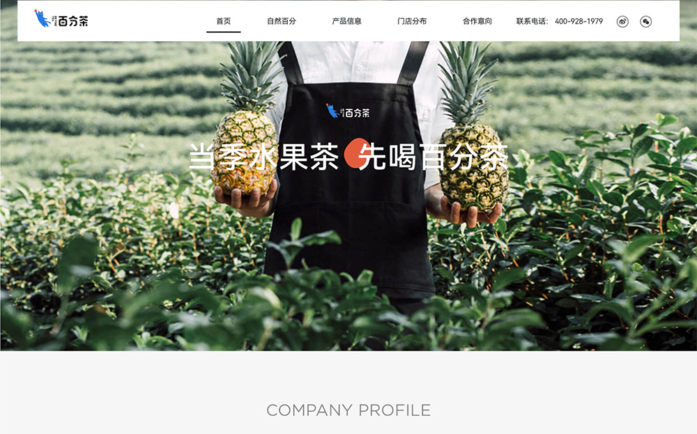 百分茶-網(wǎng)站案例展示