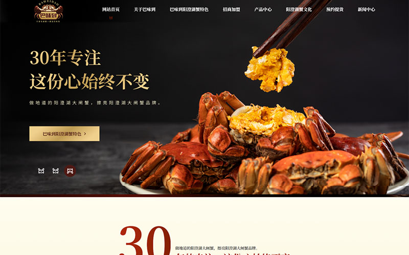 巴斗生態(tài)農(nóng)業(yè)—網(wǎng)站案例賞析